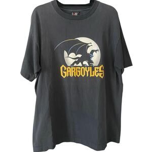Vintage 90s Gargoyles The Night Will Never Be The Same Single Stitch Shirt XL